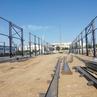 Οικονομικά Προσυσκευασμένα κτίρια από χάλυβα Εργαστήριο Βιομηχανικά κτίρια