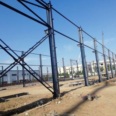 Ελαφρύ χάλυβα κατασκευαστικό κτίριο για εργοστάσιο προετοιμασίας