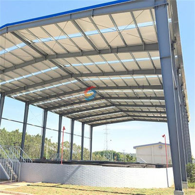 Εύκολη εγκατάσταση Αποθήκη χάλυβα για βιομηχανική κατασκευή με παράθυρα από αλουμίνιο