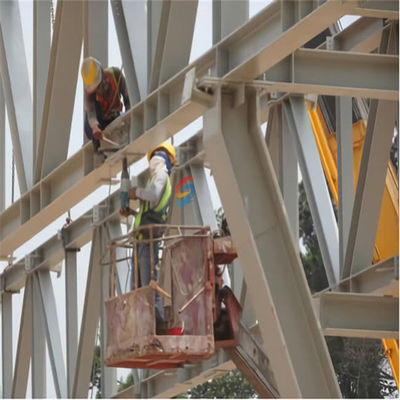 Προσαρμοσμένη χάλυβα δομή Προετοιμασμένη μεταλλική αποθήκη αποθήκευσης σχεδιασμός Προσαρμοσμένο
