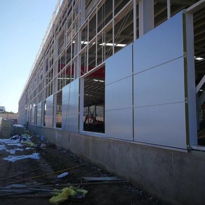Προπαρασκευασμένο Χάλυβα Φρέμα Μακρά Διαφορά Αποθήκη Βιομηχανική Με Προσαρμοσμένο Σχεδιασμό