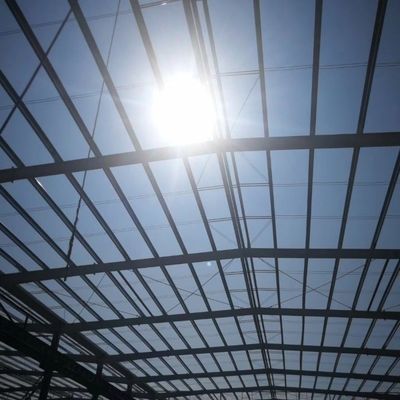 Προπαρασκευασμένο Χάλυβα Φρέμα Μακρά Διαφορά Αποθήκη Βιομηχανική Με Προσαρμοσμένο Σχεδιασμό