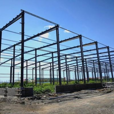Πύλη Φρέμα Χάλυβα δομή Αποθήκη για αποθήκευση με Χ τμήμα χάλυβα