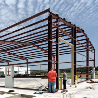 Μεταλλική αποθήκη με Q355B/Q235B ατσάλινες και χώρο εξοικονόμηση πόρτες κυλίνδρων