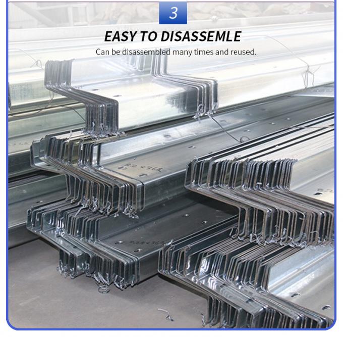 Πλέγματος χάλυβα δομών αποθηκών εμπορευμάτων οικοδόμησης επεξεργασίας εμβύθιση που γαλβανίζεται καυτή 2